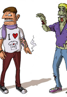 HIPSTERS vs. Zombies