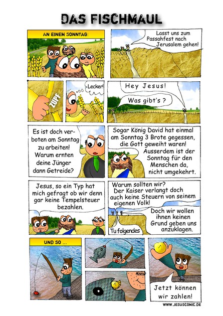 JesusComic: Kapitel 40: Das Fischmaul