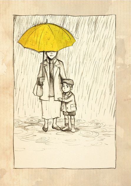 12-Stunden-Comic: Mutters gelber Schirm