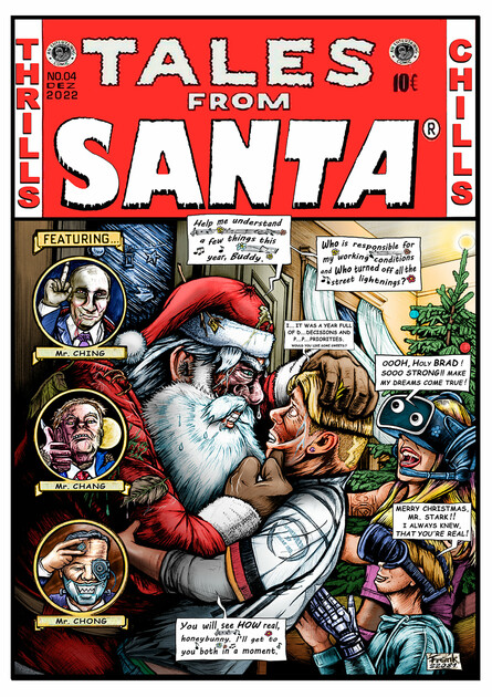 Covers which never have been printed - Tales from Santa 2022