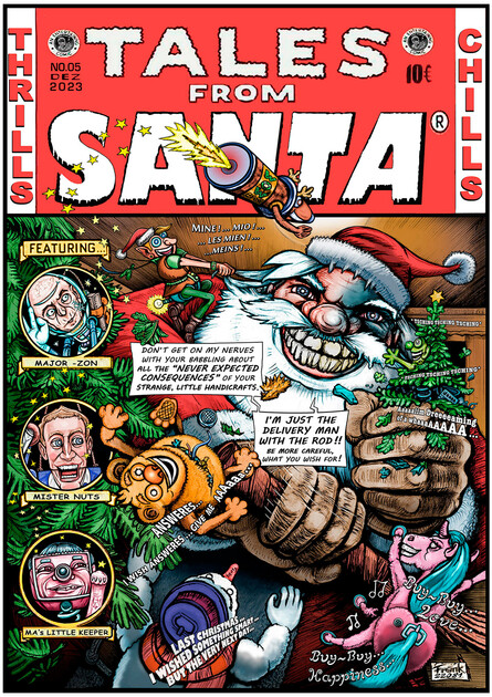 Covers which never have been printed - Tales from Santa 2023