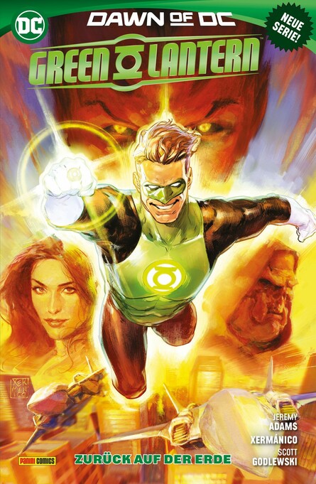 Green Lantern (Dawn of DC) 1 mit Acryl-Figur