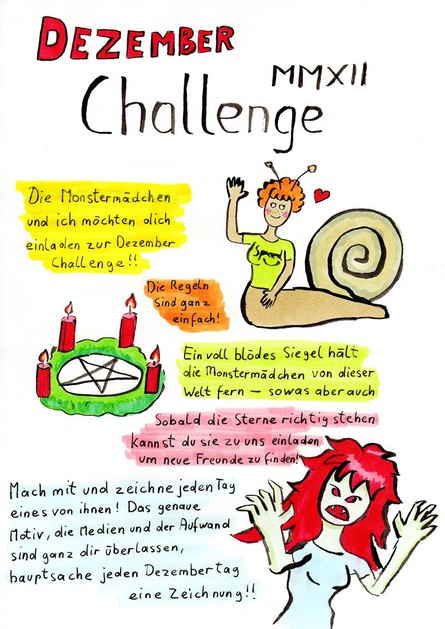 Monstermädchen Challenge